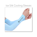 UV Arm Sleeves With Ice Silk Fabric | body helix