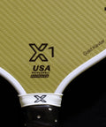 X1 Kevlar Pickleball Paddle Elongated Full Kevlar Face | body helix