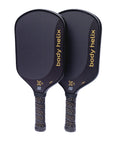 X4 Carbon Fiber Pickleball Paddle T700 Raw Carbon | body helix