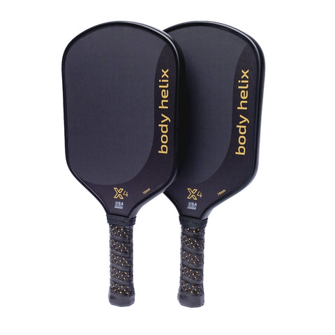 X4 Carbon Fiber Pickleball Paddle T700 Raw Carbon | body helix